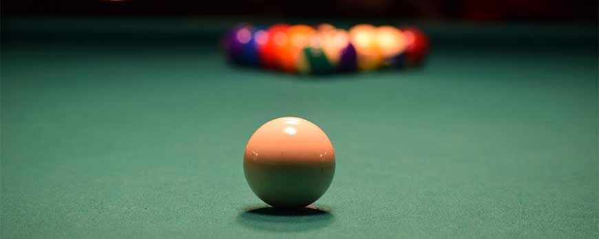 Boule blanche de billard