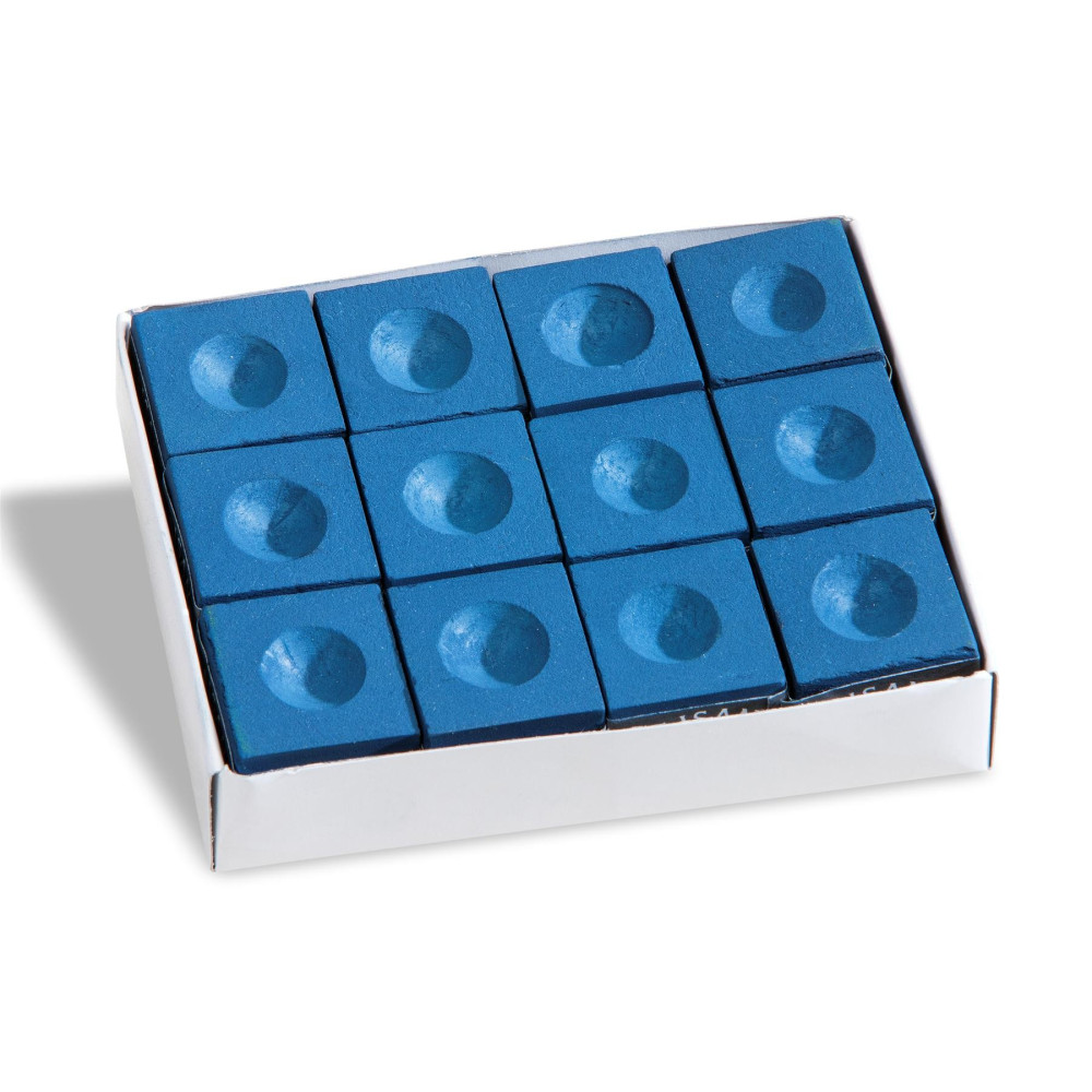 12x Cubes de craie de queue de billard Cubes de craie de piscine pour  tournois