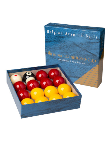 Official 8 Pool ball set - Super Aramith Pro-Cup