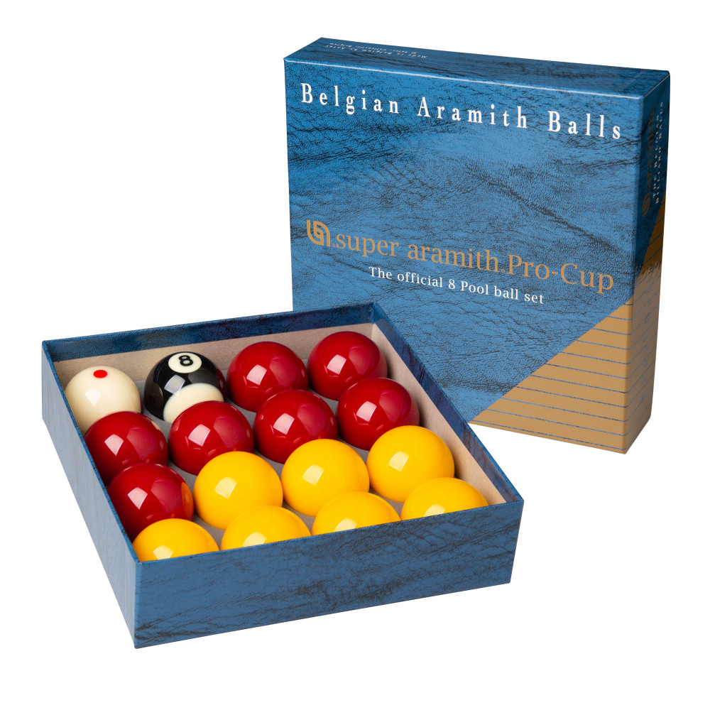 Official 8 Pool ball set - Super Aramith Pro-Cup